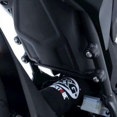 Záslepky otvorů pro zadní stupačky, Honda CB, CBR a Ducati Multistrada, černé